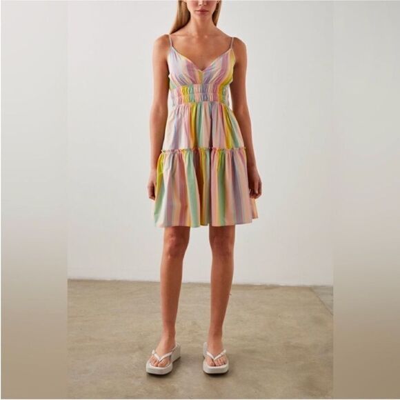 Rails NWT Carmen Mini Dress in Guava Stripe
Multi Small - Picture 1 of 6